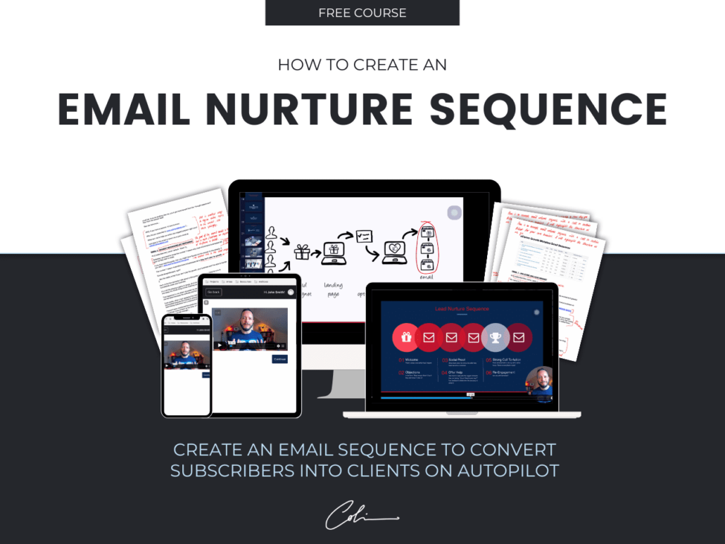 How to Create an Email Nurture Sequence Online Course (1280 × 960 px)