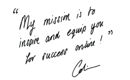Colin's mission