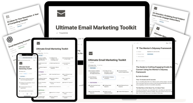 Ultimate Email Toolkit Mockup