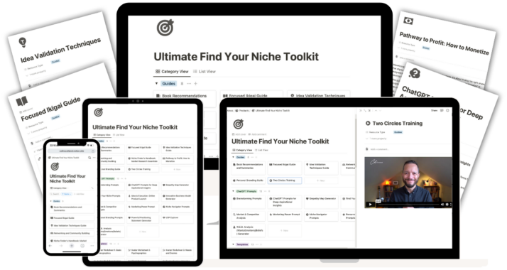 Ultimate Find Your Niche Toolkit