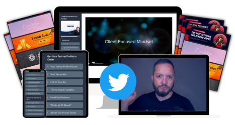Twitter Course Mockup