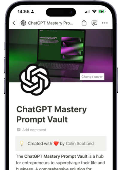 ChatGPT Mastery Prompt Vault